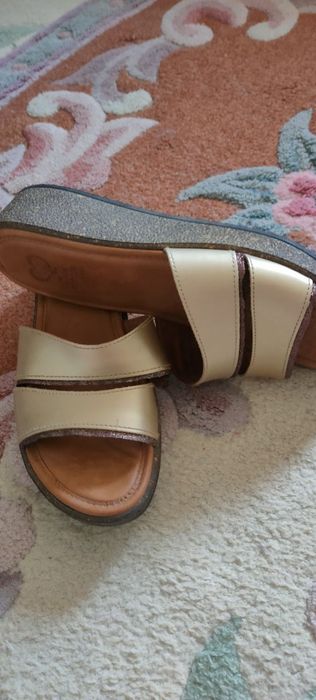 Шлепки импорт Кожа 40 р