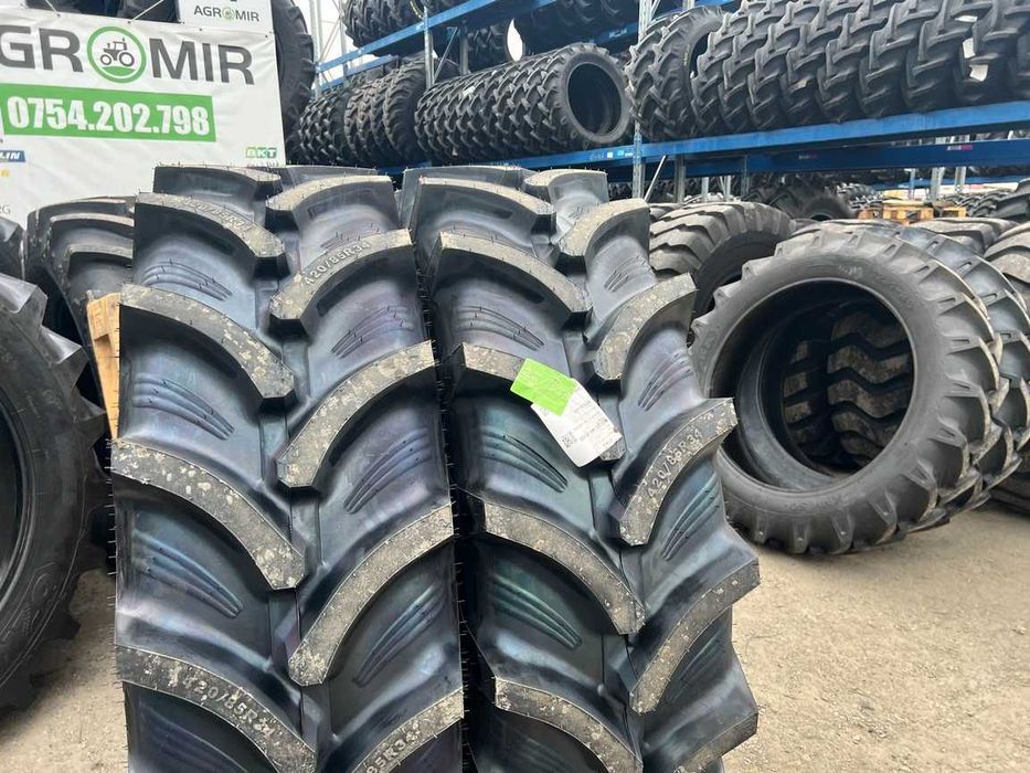Marca OZKA anvelope 420/85R34 noi radiale pentru tractor FENDT