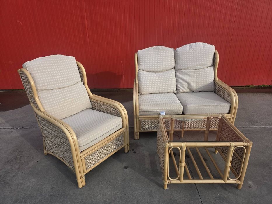 Продавам ратанов комплект за градина / тераса