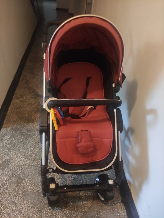 Cărucior pliabil pentru copii  3 in 1