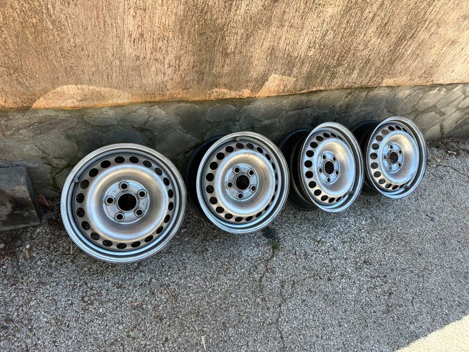 4бр. ОЕМ железни джанти 16" 5x120 VW Transporter - T5 T6