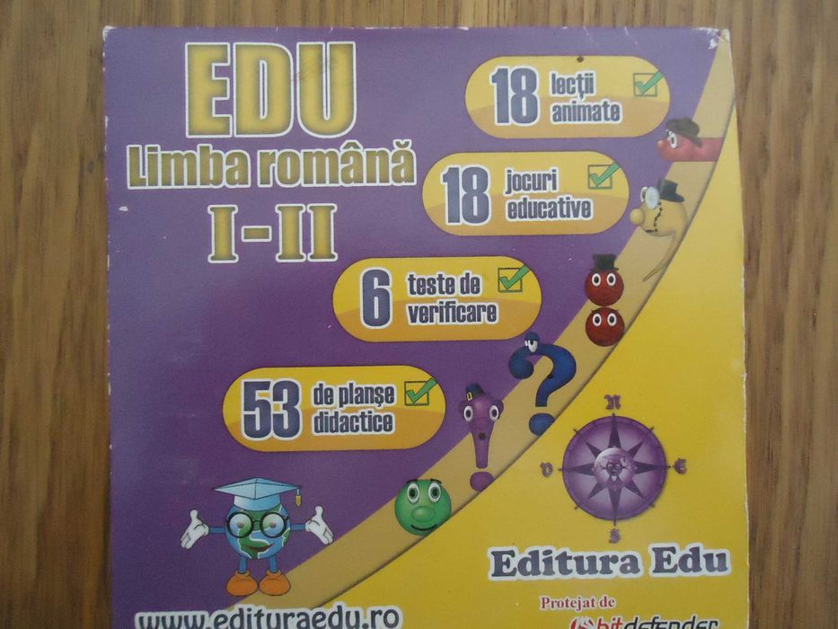Vand 5 Cd-uri pentru copii pentru clasele I-II