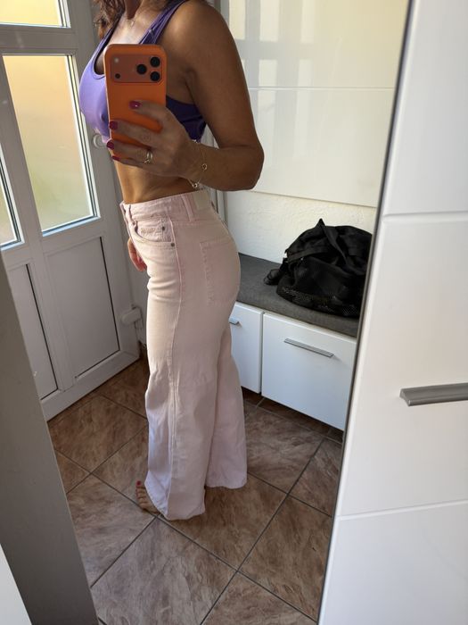 Blugi roz Zara de vara ff comozi