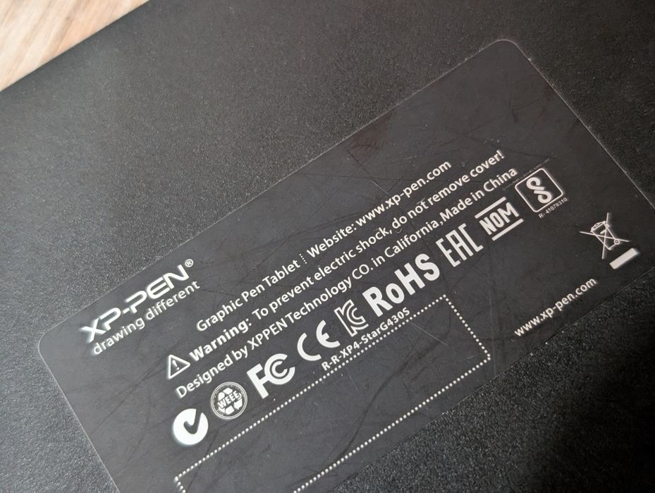 Графический планшет XP-PEN Star G430S