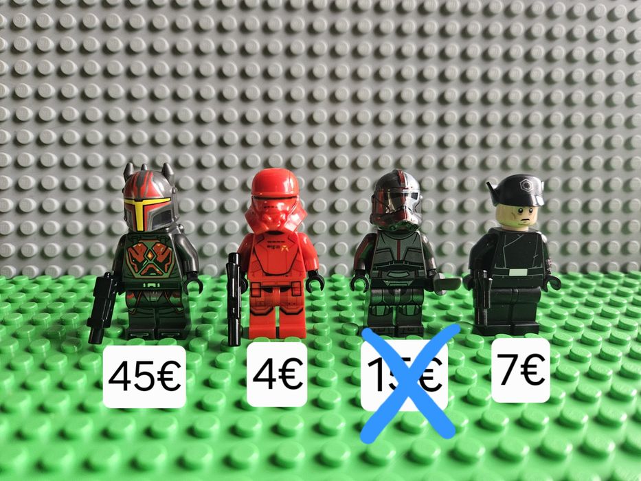 Lego star wars минифигурки