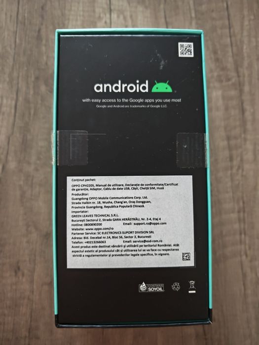 Oppo Reno 5 Lite, Dual SIM, 128GB, 8GB RAM, Fluid Black