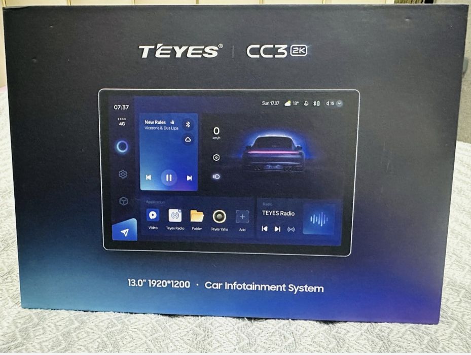 Android monitor TEYES CC3 2K 13 дюйм 4/64
