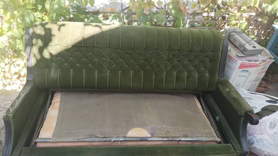 Реставрация мягкой мебели г.Чирчик