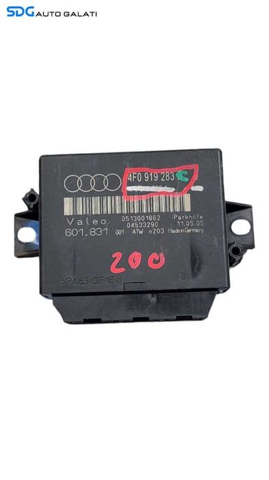 Unitate Modul Calculator Senzor Senzori Parcare Audi A6 C6 2004 - 2011 Cod 4F0919283C 4F0919283A [L7515]