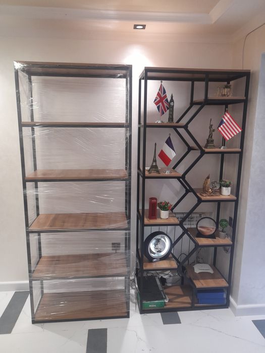 Mebel loft mebel stelyaj, Ari ini, shkaf metal polka istalgan turidan