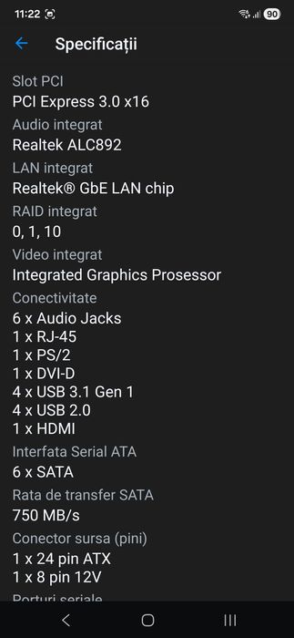 Placa de baza Aorus Elite B450