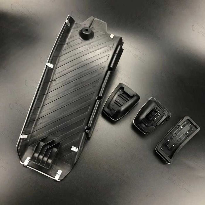 Set pedale inox Audi A6 4F C6, Audi Q5 transmisie manuala si automata