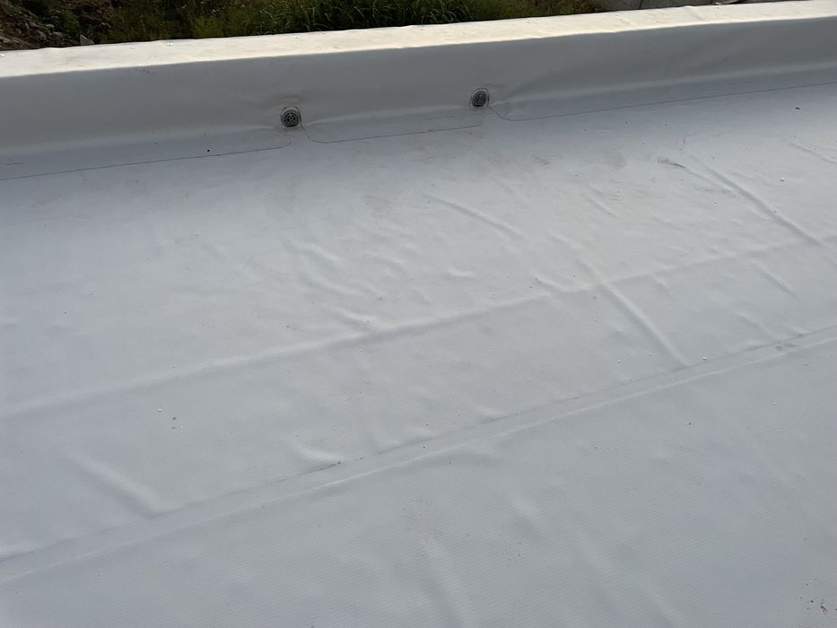 Hidroizolații membrana PVC  pentru terase , acoperiș cu membrana PVC