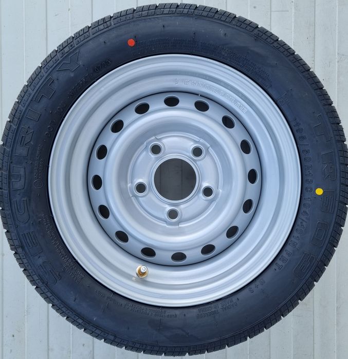 Roata 195/50 R13C 104N, Anvelopa Security pe Janta 6Jx13