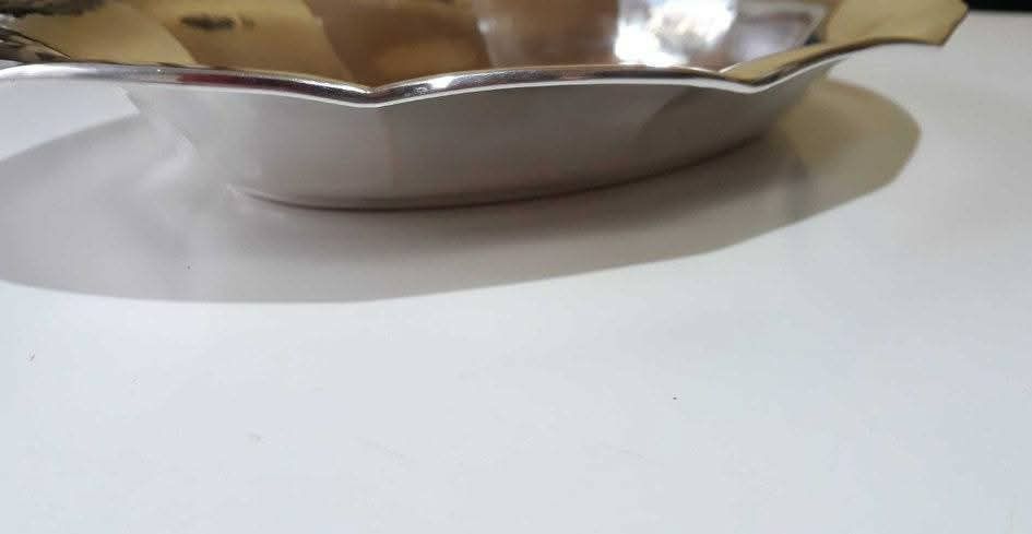 Fructiera/tava argint masiv  830, "Art Deco", "Lutz & Weiss" Germania