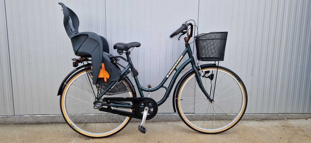 Дамски велосипед  MONARK колело със столче 28"