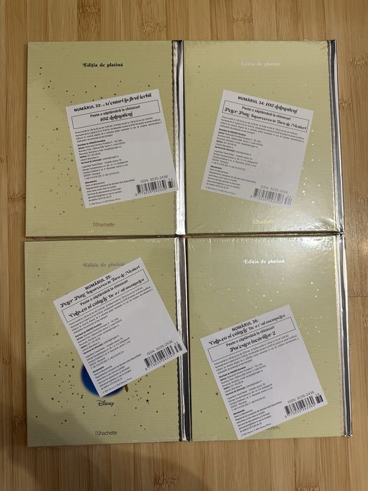 Carti Disney editia de platina nr 33-36
