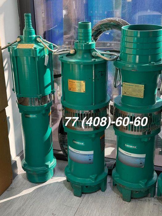 Погружной дренажный глубинный насос QY 250-7/7,5кВт 200лик 323м3/час