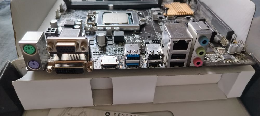 Мат. плата Asus H110M-K на запчасти