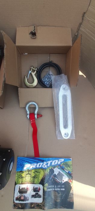 Ел лебедка 13500LBS за джип и пътна помощ