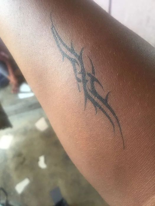 Временная Тату. Безопасный Рисунок Боди Арт в Виде Татуировки.