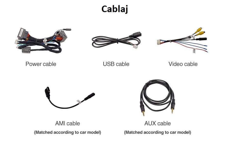 Ecran Apple CarPlay / Android Auto wireless pentru Audi A4, A5, Q5