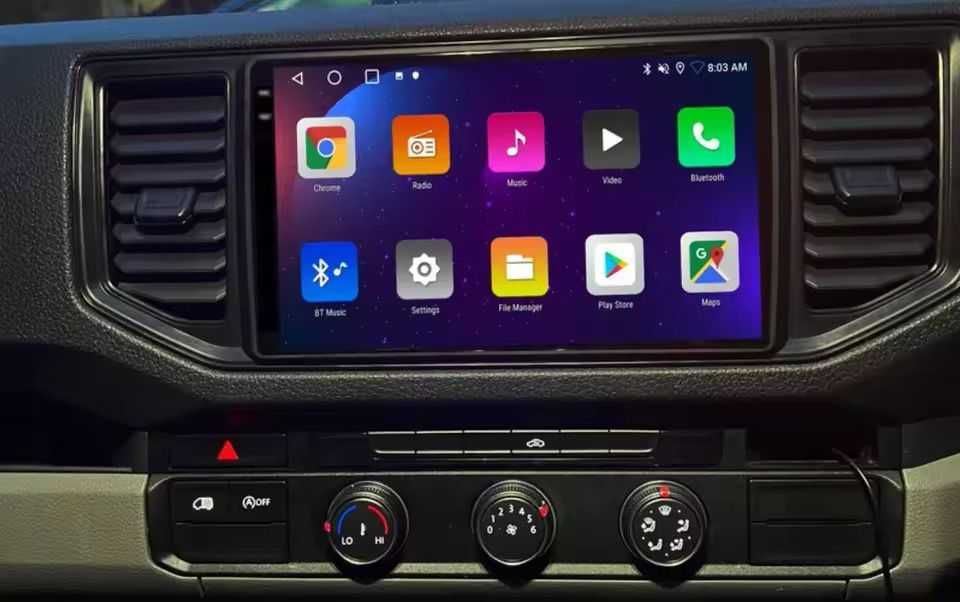 Navigație Android CarPlay VW Crafter 2 2017-2025