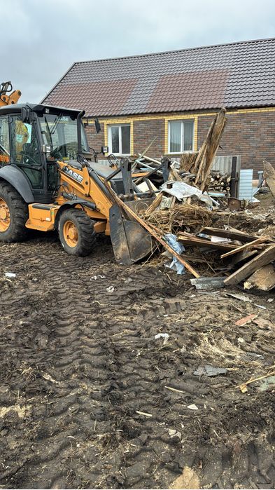 Услуги Эксковатор-погрузчик