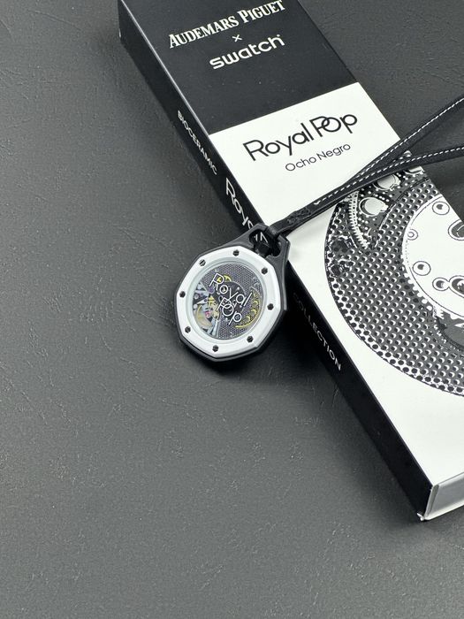 Ceas AP X Swatch Royal Pop “Ocho Negro”