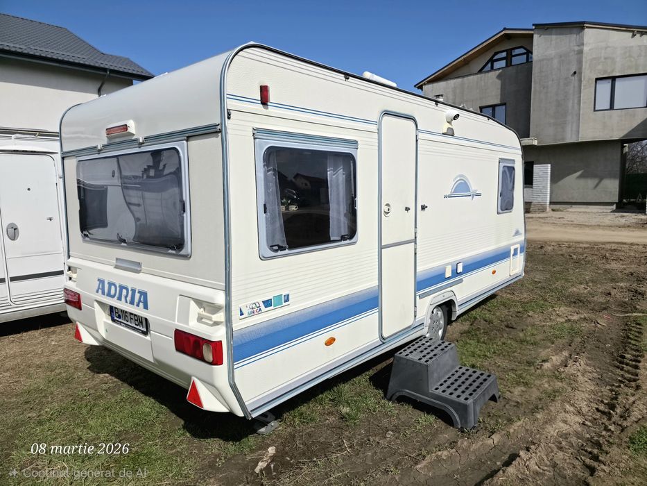 Vand Rulotă Adria 462 PU (2002) 100% OFFGRID înmatriculată Ro itp 2026
