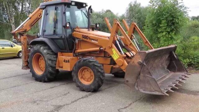 Dezmembrez buldoexcavator Case 580 Super LE, 580L, 580M – piese utilaj