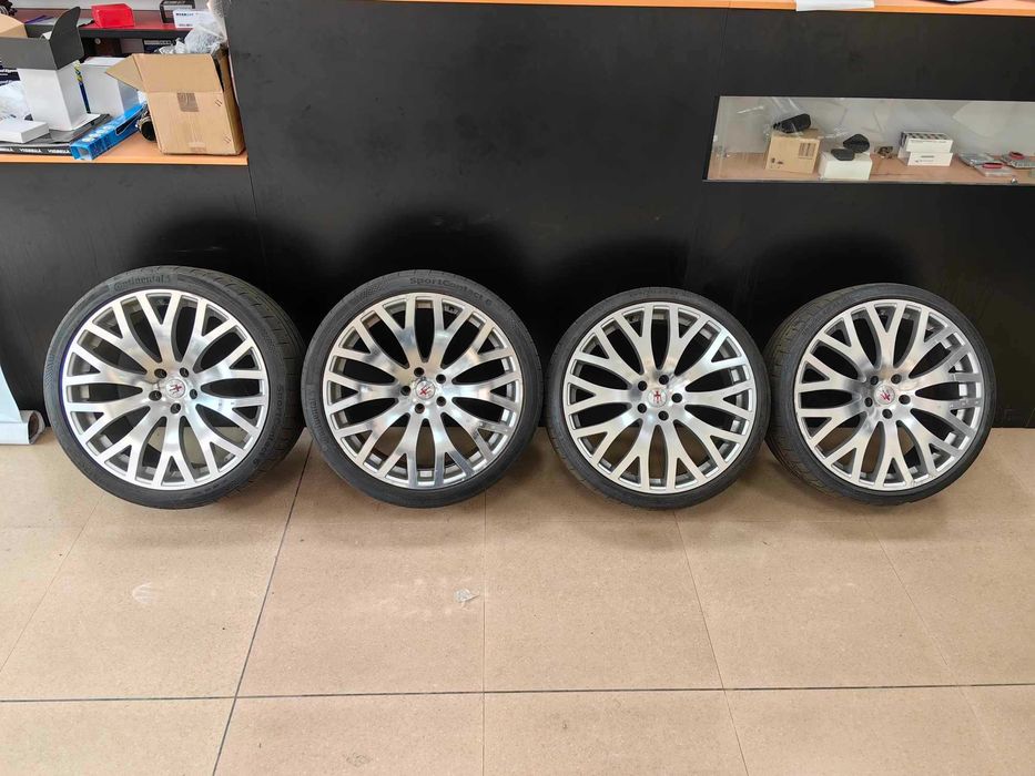 Maserati Kahn джанти 21 инча спорт пакет 9.5J 10.5J с гуми 5х114.3