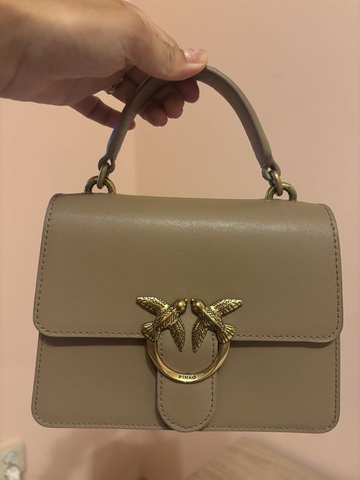Чанта Pinko кафява