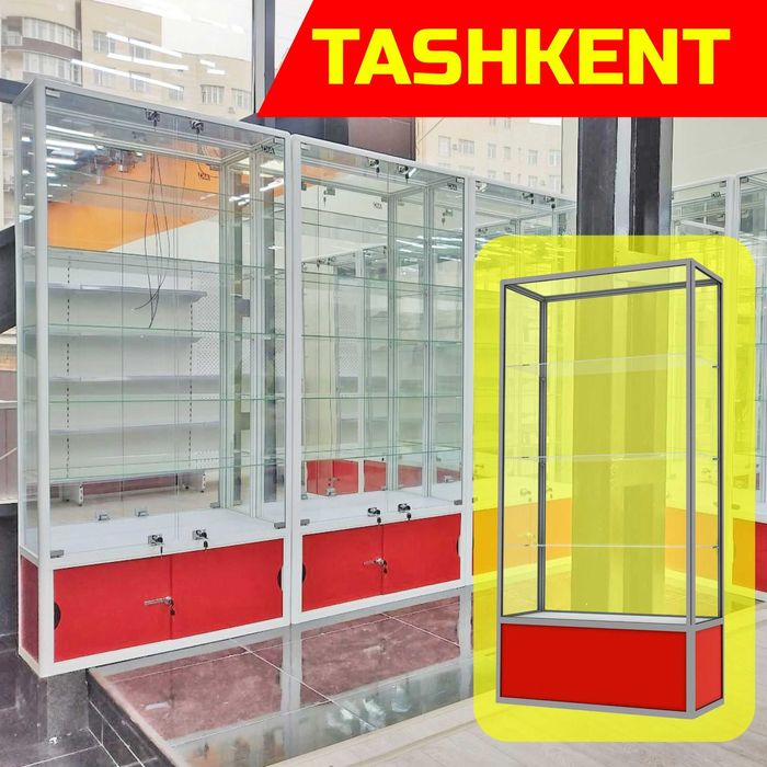 Oynaly vitrina, Акция, прилавки, savdo vitrinalar stellajlar