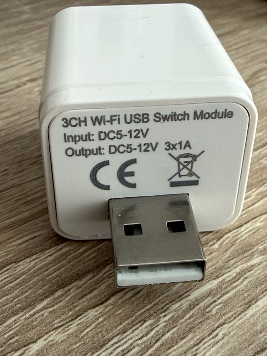 USB Switch 5V 3A - Control Tuya Smart WiFi - On Off de la distanta