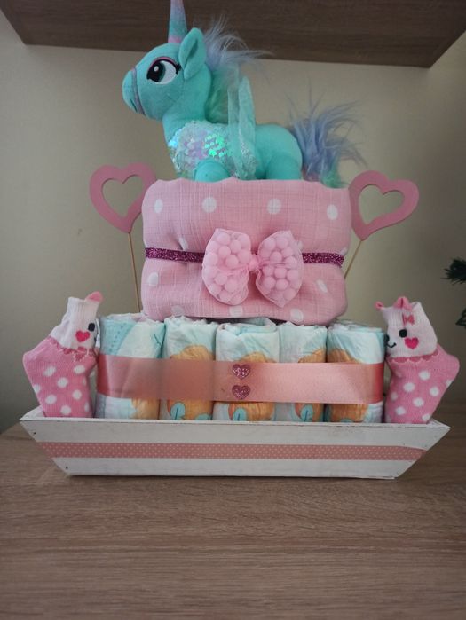 Торта от памперси