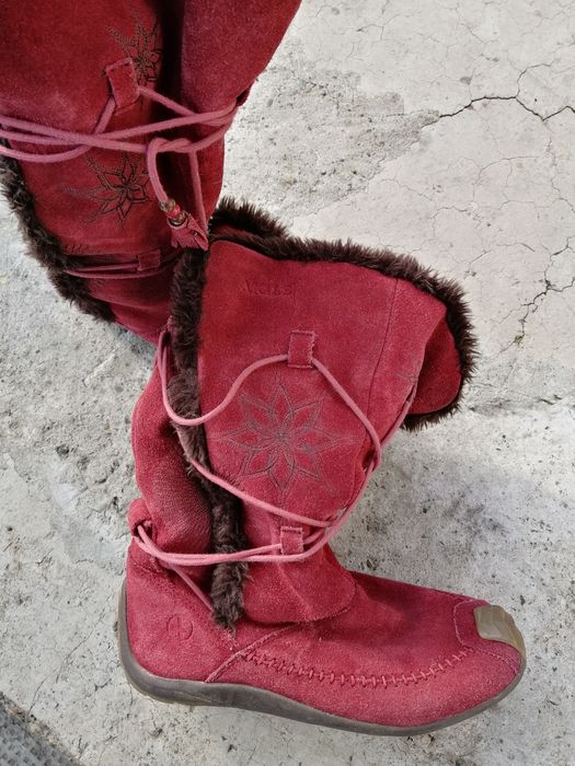 Cizme îmblănite dama