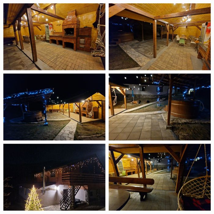 Cabana  de inchiriat cu ciubar si piscina