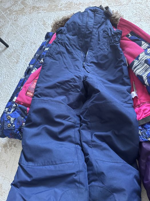 Зимний комбензон для девочки premont