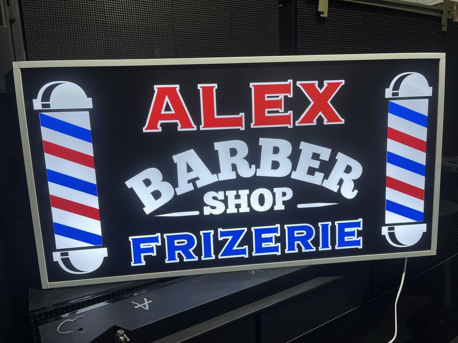 Casete luminoase frizerie , Vulcanizare , Magazin , Depozit , salon