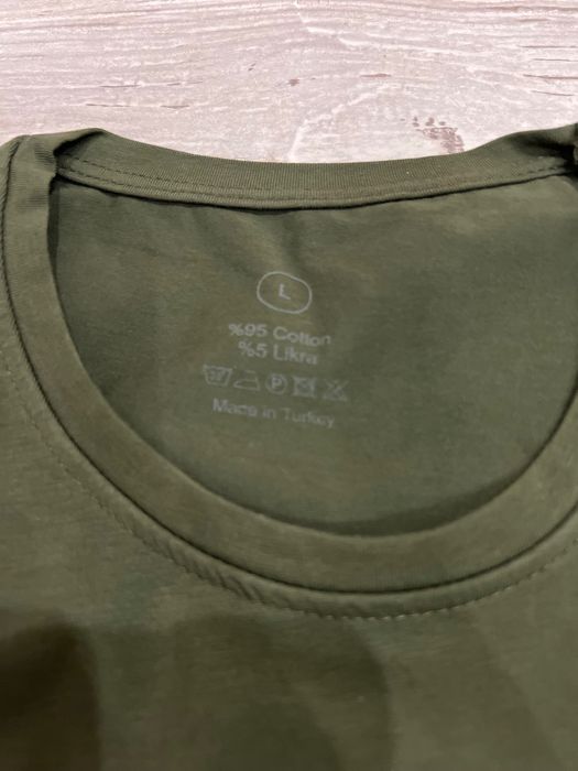 Мъжка зелена тениска с мече