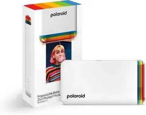 Imprimanta bluetooth Polaroid HiPrint, 2x3 , Alba,sigilat