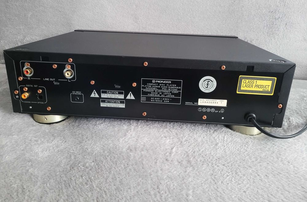PIONEER PD-9700 cd-player Hi-Fi Premium *model de referinţă