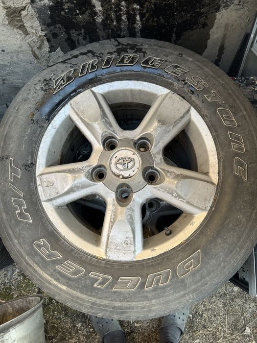 Резина с дисками от крузака