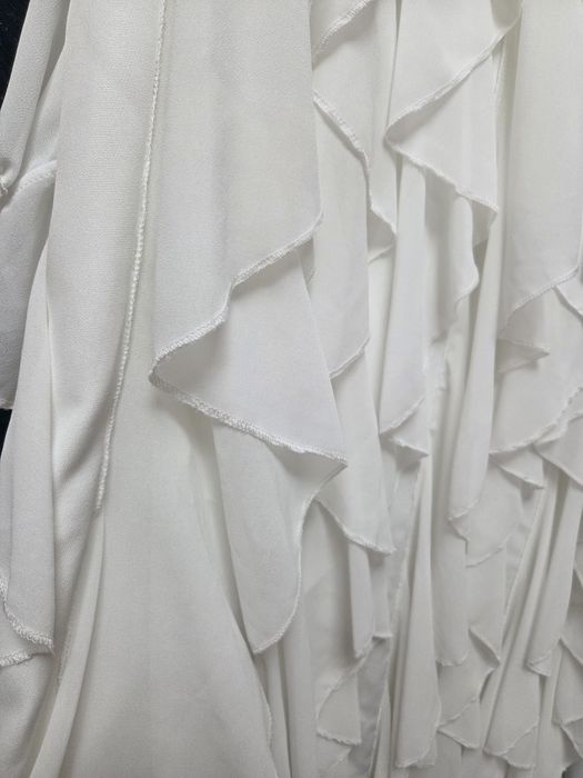 Rochie din matase croita dupa un model Monarh Design, mireasa, botez, cununie