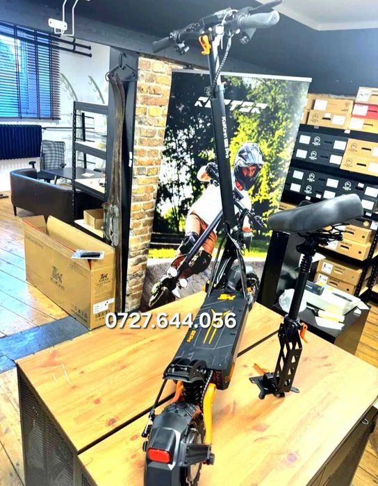 Trotineta electrica NOUA Kukirin G2 pro cu scaun abs regenerativa 16ah