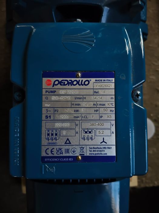 Итальянский Насос Pedrollo