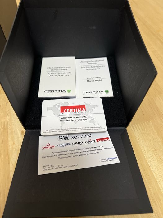 Часы Certina DS-1 Automatic, новые