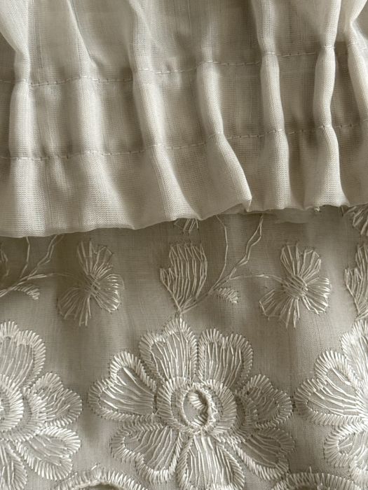 Пердета дантела с рязана бродерия