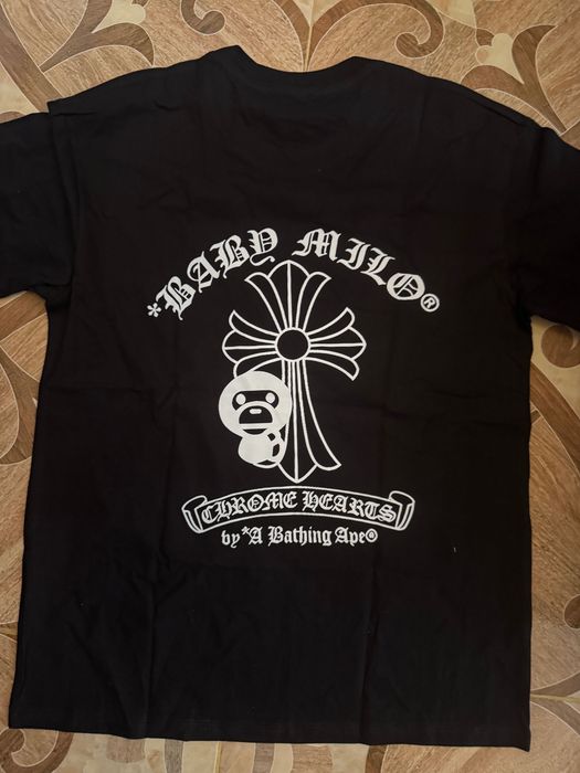 bape chrome hearts тениска